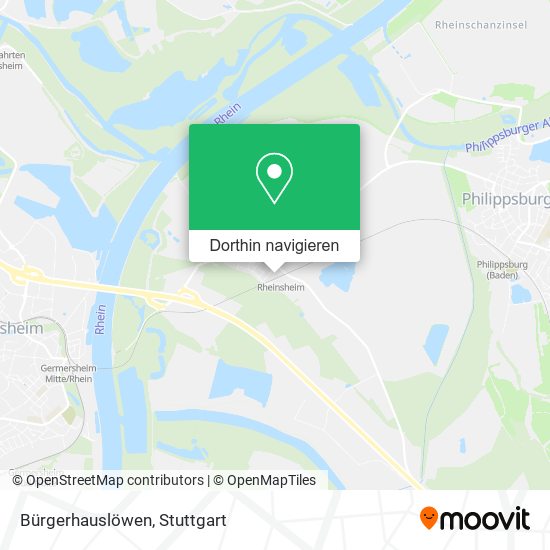 Bürgerhauslöwen Karte