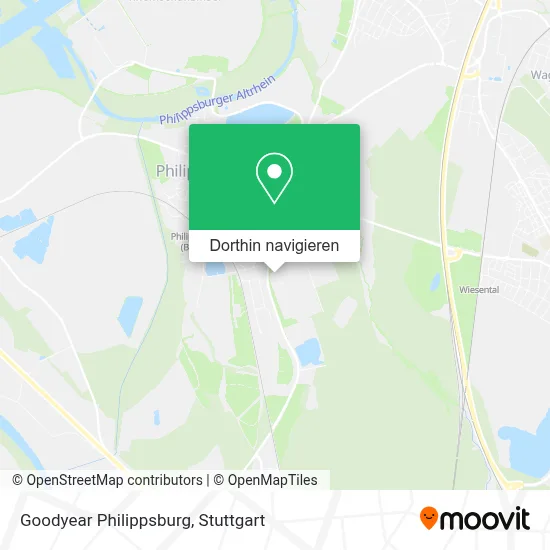 Goodyear Philippsburg Karte