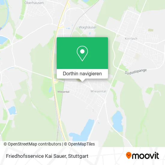 Friedhofsservice Kai Sauer Karte