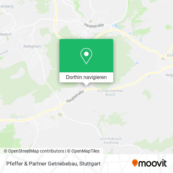 Pfeffer & Partner Getriebebau Karte