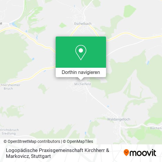 Logopädische Praxisgemeinschaft Kirchherr & Markovicz Karte