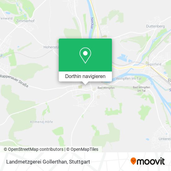 Landmetzgerei Gollerthan Karte