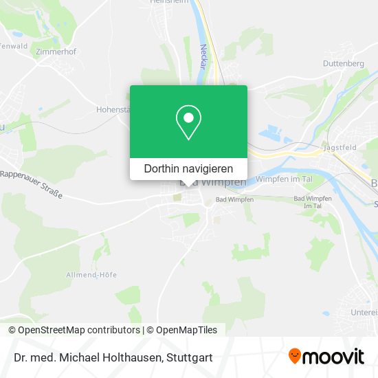 Dr. med. Michael Holthausen Karte