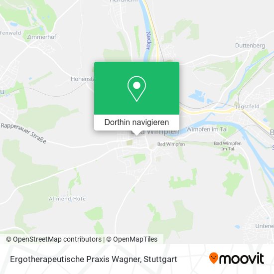 Ergotherapeutische Praxis Wagner Karte