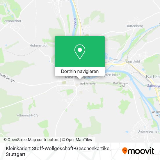 Kleinkariert Stoff-Wollgeschäft-Geschenkartikel Karte