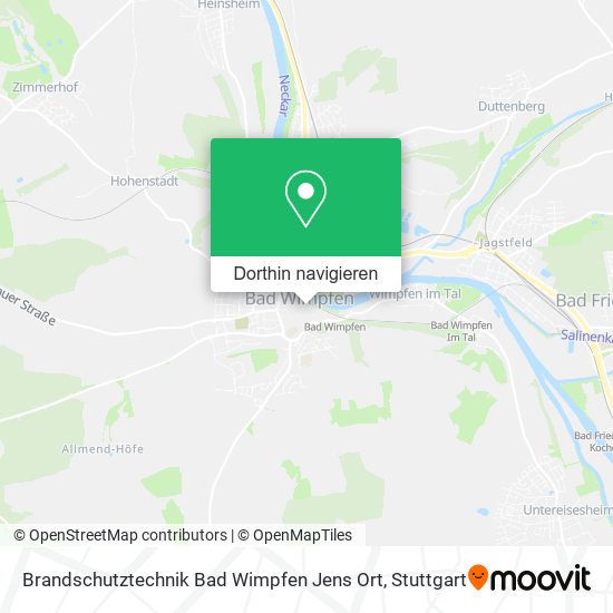Brandschutztechnik Bad Wimpfen Jens Ort Karte