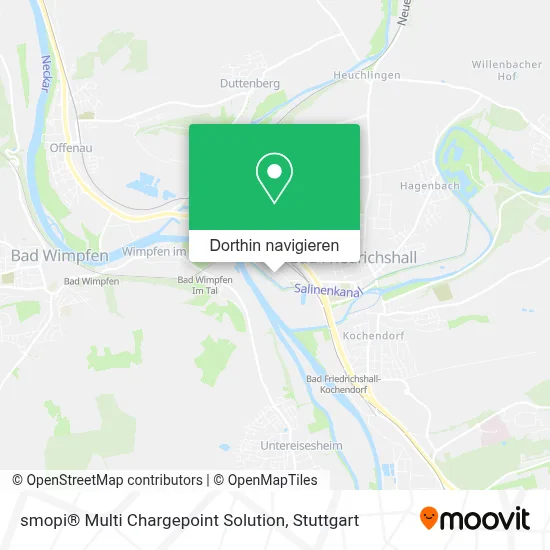 smopi® Multi Chargepoint Solution Karte