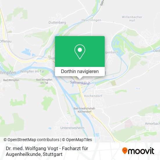 Dr. med. Wolfgang Vogt - Facharzt für Augenheilkunde Karte