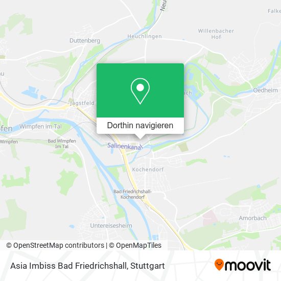 Asia Imbiss Bad Friedrichshall Karte