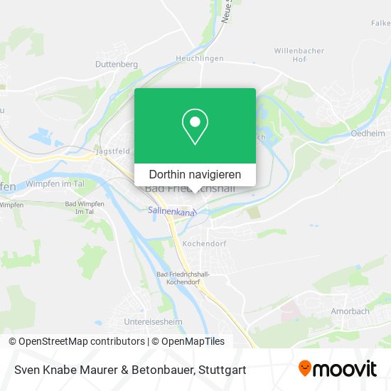 Sven Knabe Maurer & Betonbauer Karte