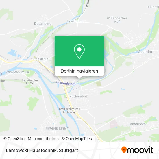 Lamowski Haustechnik Karte