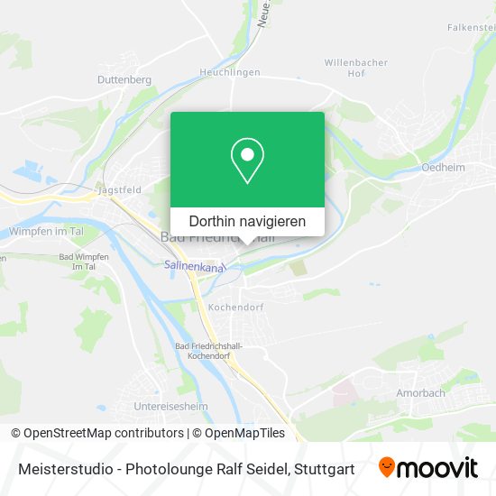 Meisterstudio - Photolounge Ralf Seidel Karte