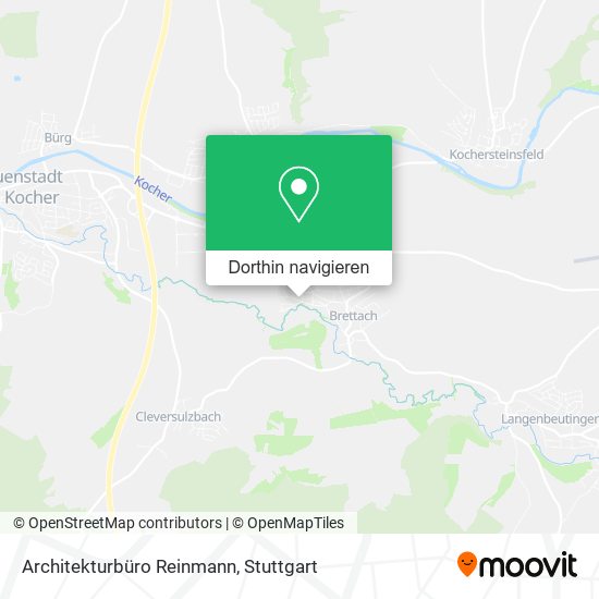 Architekturbüro Reinmann Karte
