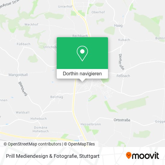 Prill Mediendesign & Fotografie Karte