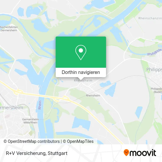 R+V Versicherung Karte