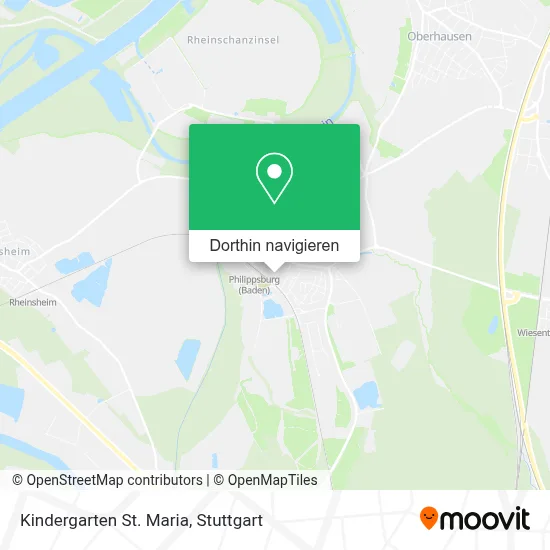 Kindergarten St. Maria Karte