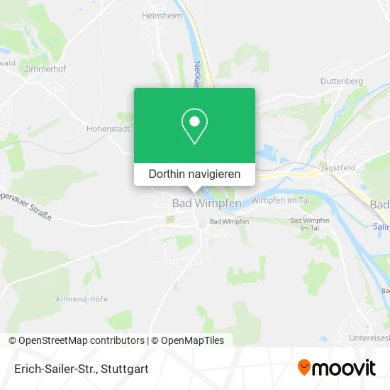 Erich-Sailer-Str. Karte