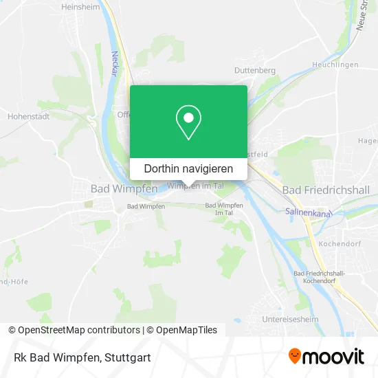 Rk Bad Wimpfen Karte