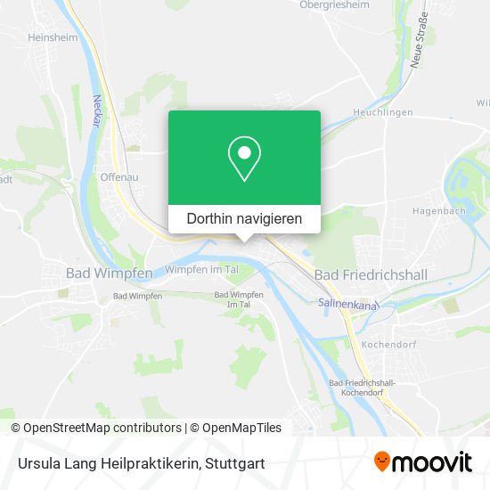 Ursula Lang Heilpraktikerin Karte
