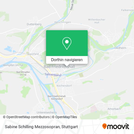 Sabine Schilling Mezzosopran Karte