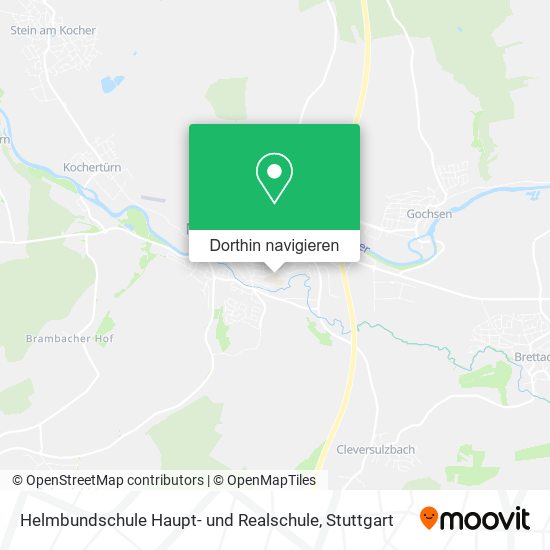 Helmbundschule Haupt- und Realschule Karte
