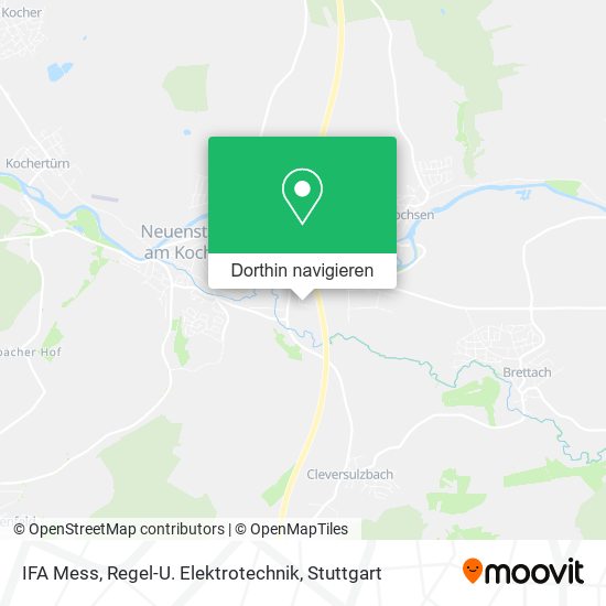 IFA Mess, Regel-U. Elektrotechnik Karte