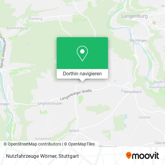 Nutzfahrzeuge Wörner Karte