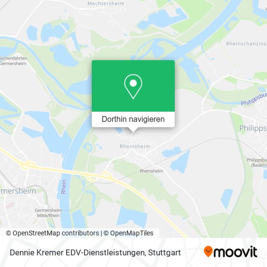 Dennie Kremer EDV-Dienstleistungen Karte