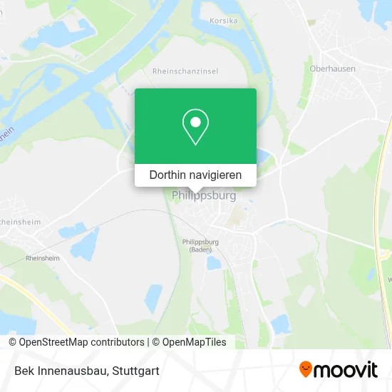 Bek Innenausbau Karte