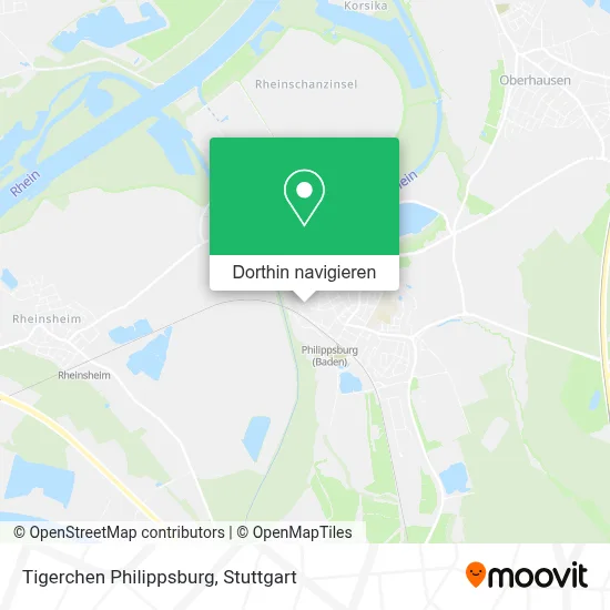 Tigerchen Philippsburg Karte