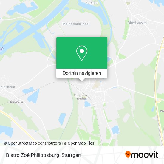 Bistro Zoé Philippsburg Karte