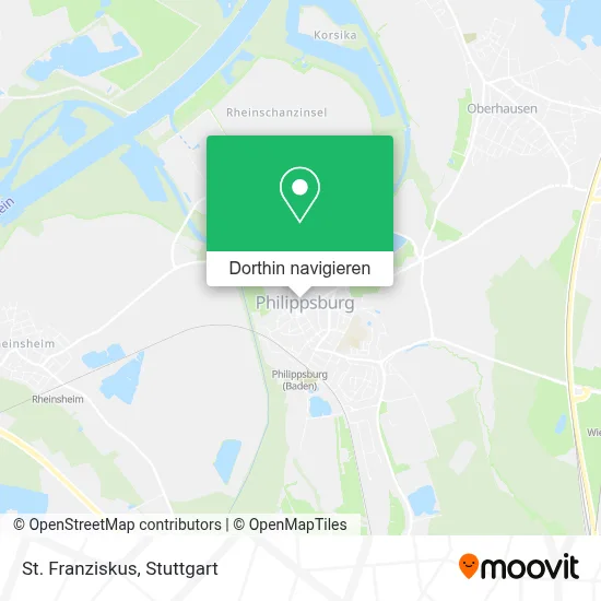 St. Franziskus Karte