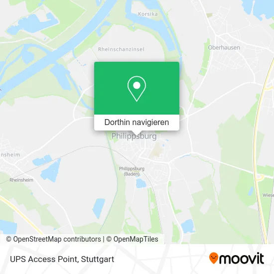 UPS Access Point Karte