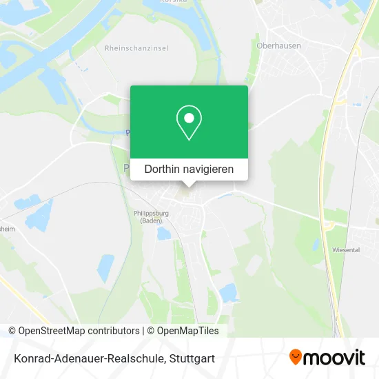 Konrad-Adenauer-Realschule Karte