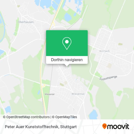 Peter Auer Kunststofftechnik Karte
