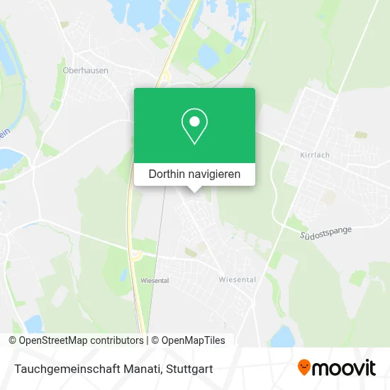 Tauchgemeinschaft Manati Karte