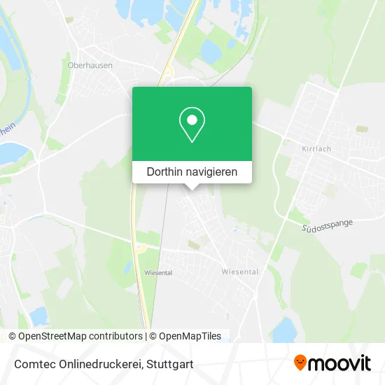 Comtec Onlinedruckerei Karte