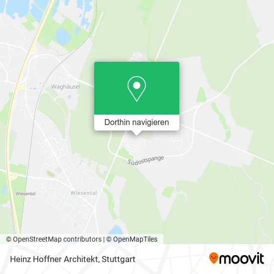 Heinz Hoffner Architekt Karte