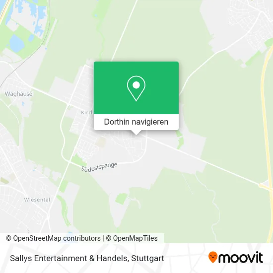 Sallys Entertainment & Handels Karte