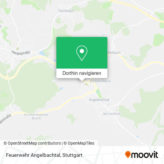 Feuerwehr Angelbachtal Karte