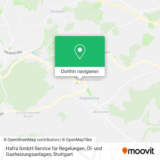Hafra GmbH Service für Regelungen, Öl- und Gasheizungsanlagen Karte