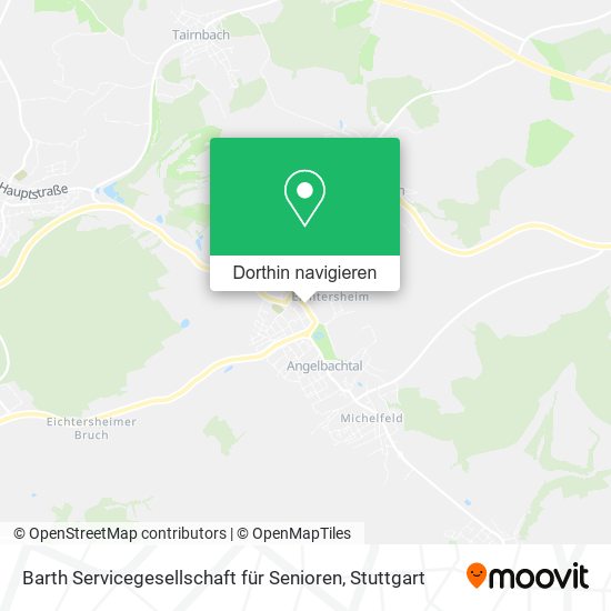 Barth Servicegesellschaft für Senioren Karte