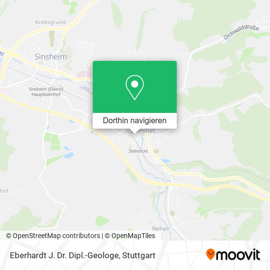Eberhardt J. Dr. Dipl.-Geologe Karte