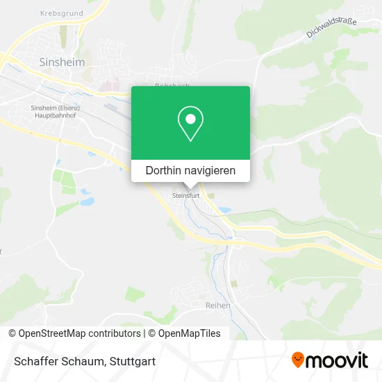 Schaffer Schaum Karte