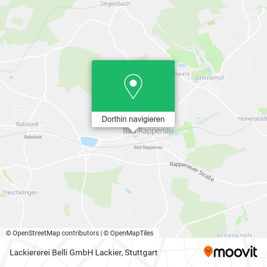 Lackiererei Belli GmbH Lackier Karte