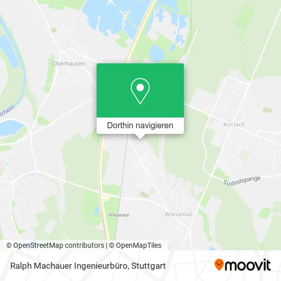 Ralph Machauer Ingenieurbüro Karte