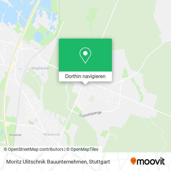 Moritz Ulitschnik Bauunternehmen Karte