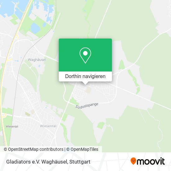 Gladiators e.V. Waghäusel Karte