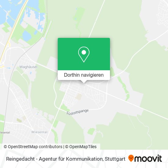 Reingedacht - Agentur für Kommunikation Karte