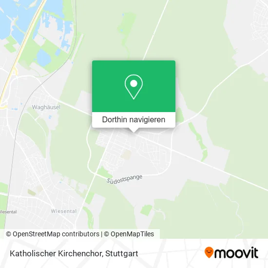 Katholischer Kirchenchor Karte